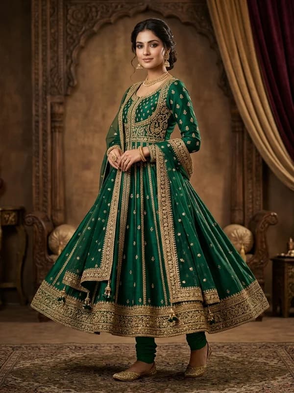 Royal Anarkali Zardozi